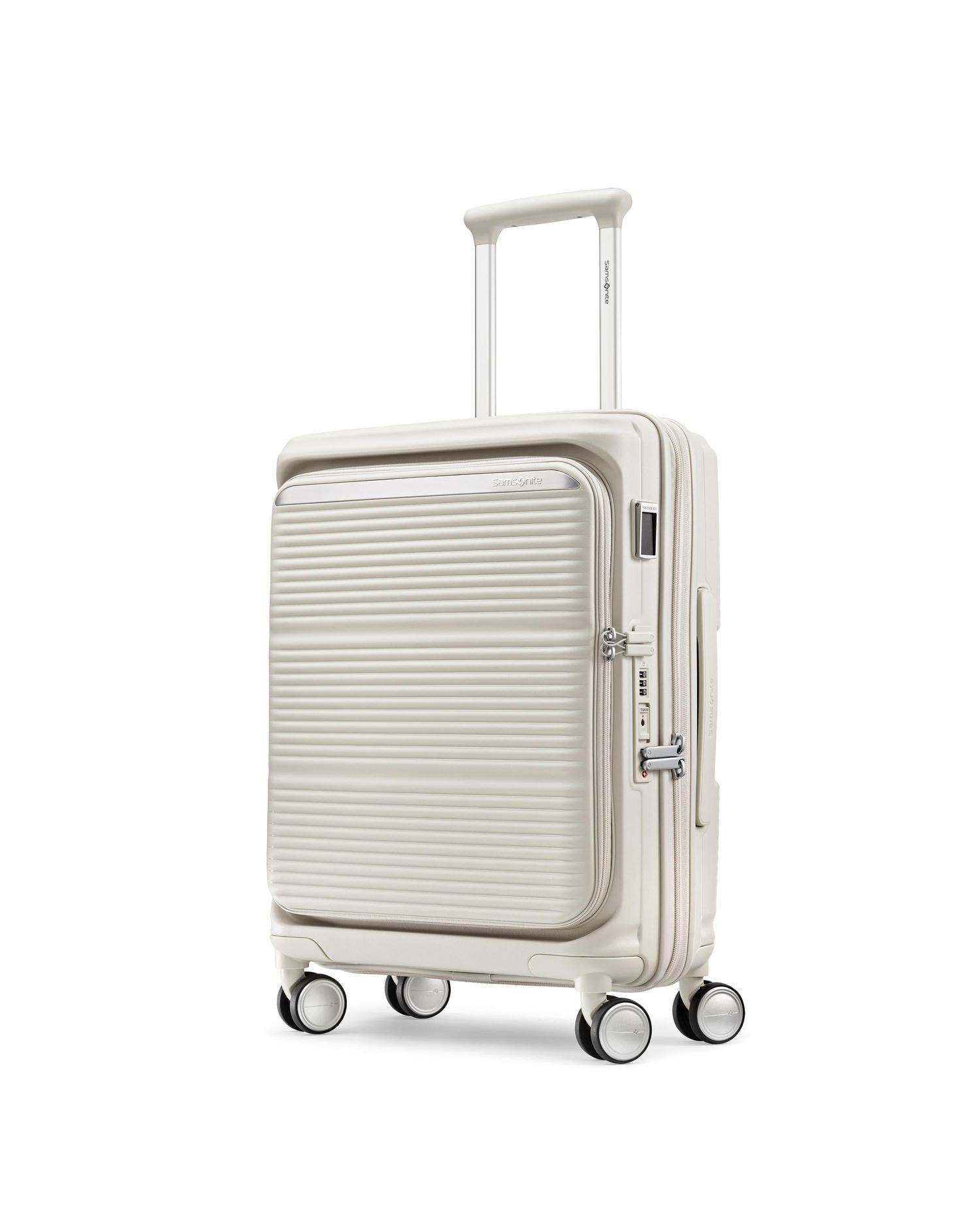 Samsonite Paralux Expandable Hardside Carry-On Spinner Suitcase - 55cm - Stone-3