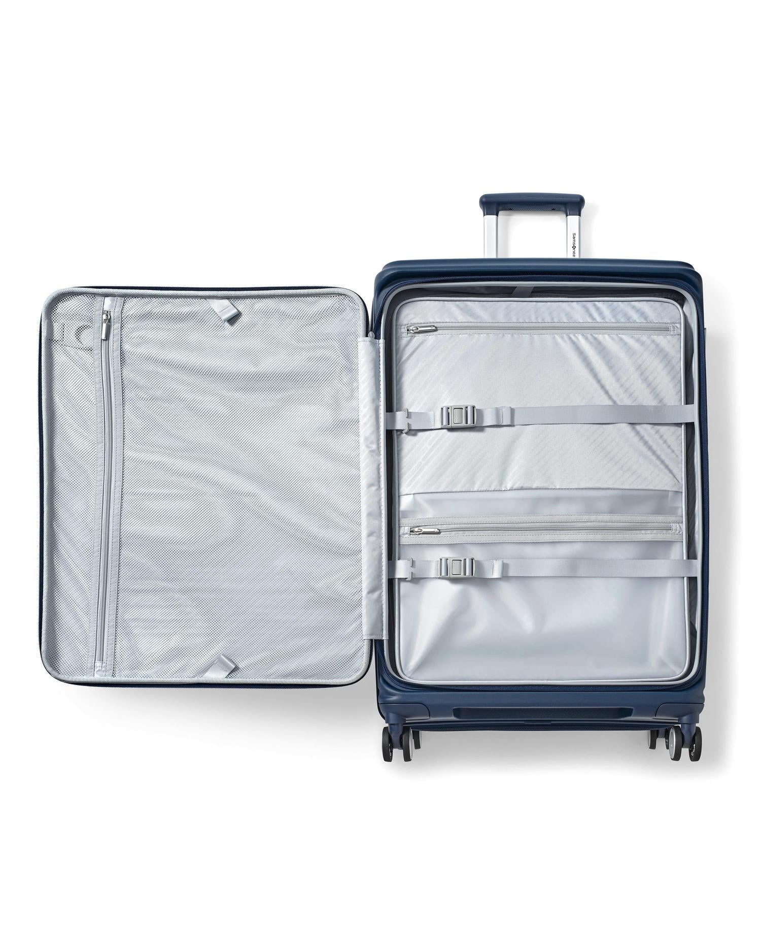 Samsonite Paralux Expandable Hardside Large Spinner Suitcase - 75cm - Navy-2