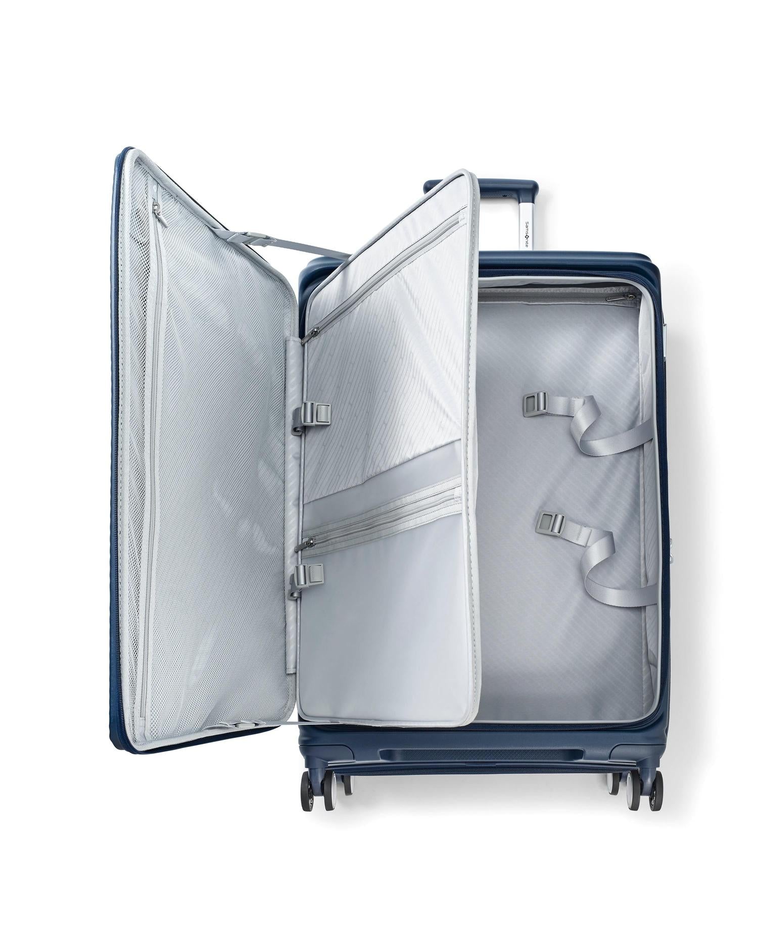 Samsonite Paralux Expandable Hardside Large Spinner Suitcase - 75cm - Navy-7