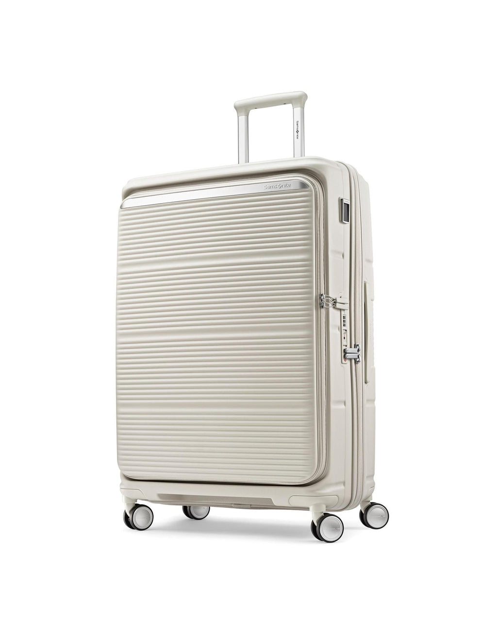 Samsonite Paralux Expandable Hardside Large Spinner Suitcase - 75cm - Stone-1