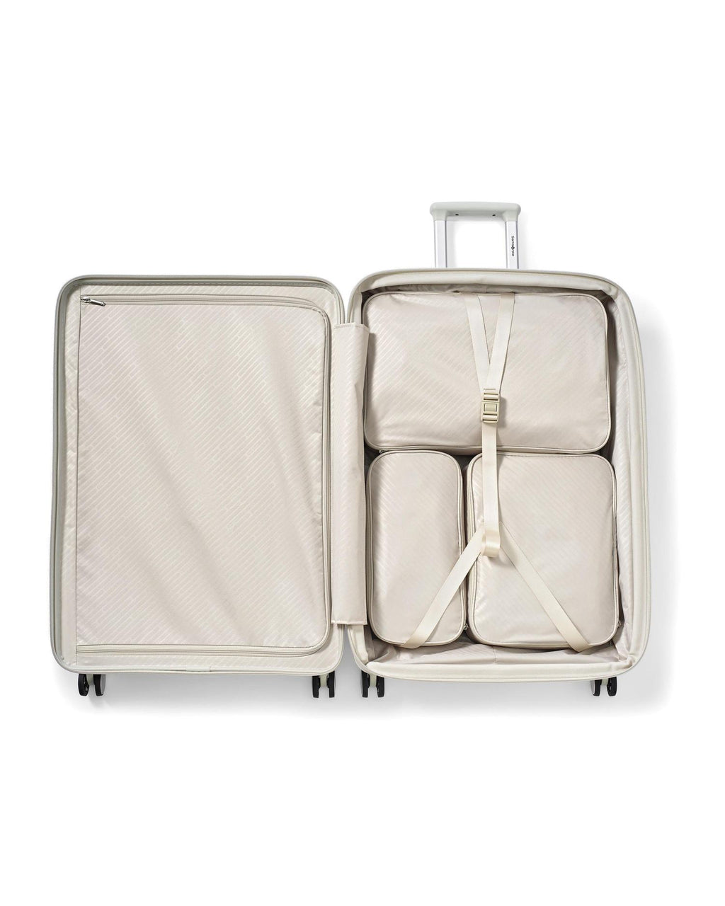 Samsonite Paralux Expandable Hardside Large Spinner Suitcase - 75cm - Stone-15