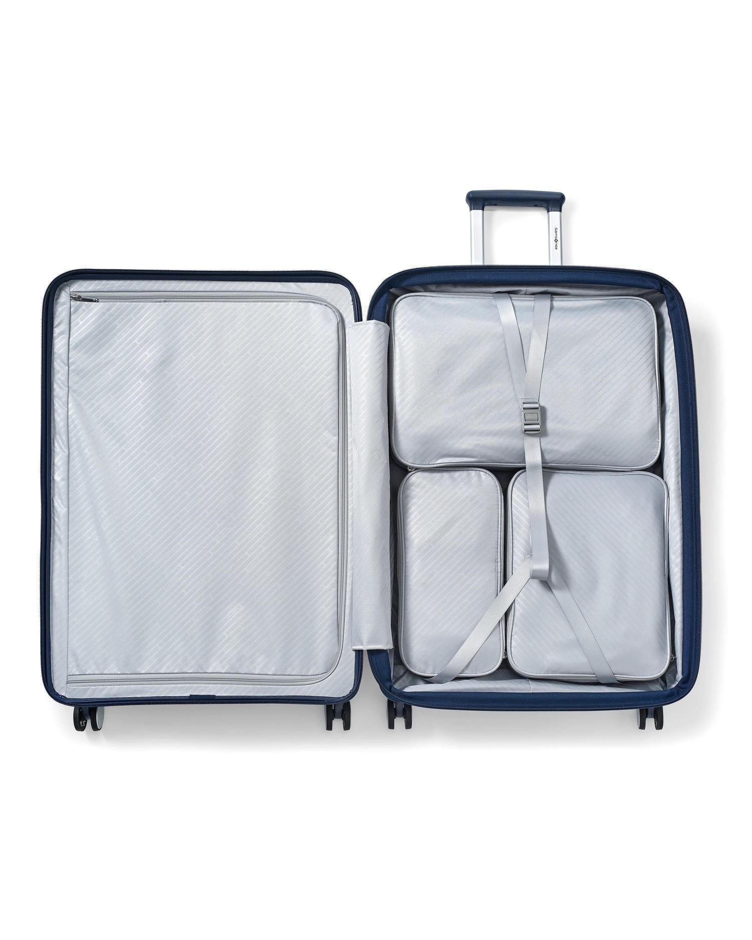 Samsonite Paralux Expandable Hardside X-Large Spinner Suitcase - 81cm - Navy-5