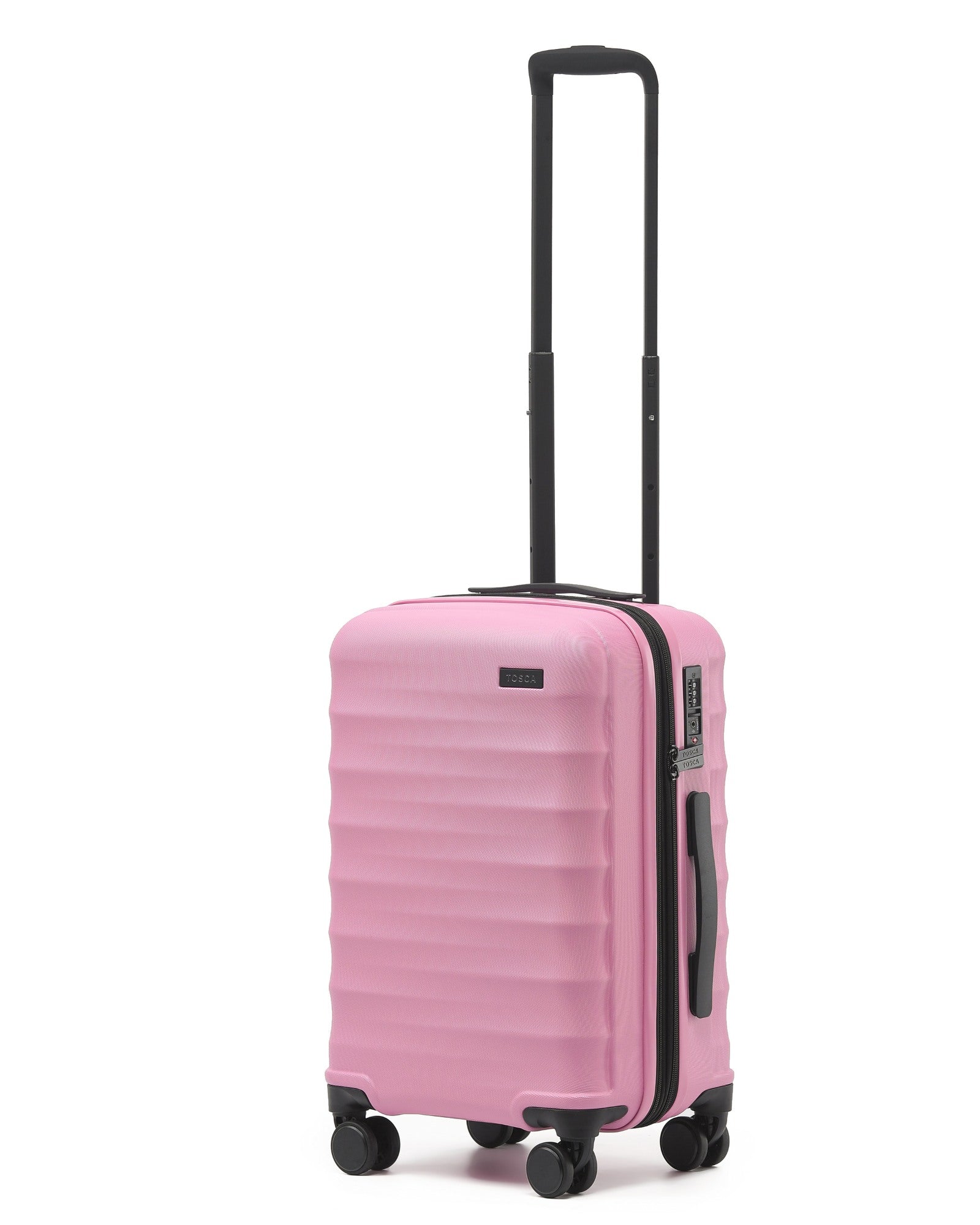 Tosca Interstellar 2.0 Expandable Hardside Carry-On Spinner Suitcase - 53cm - Fuchsia-1
