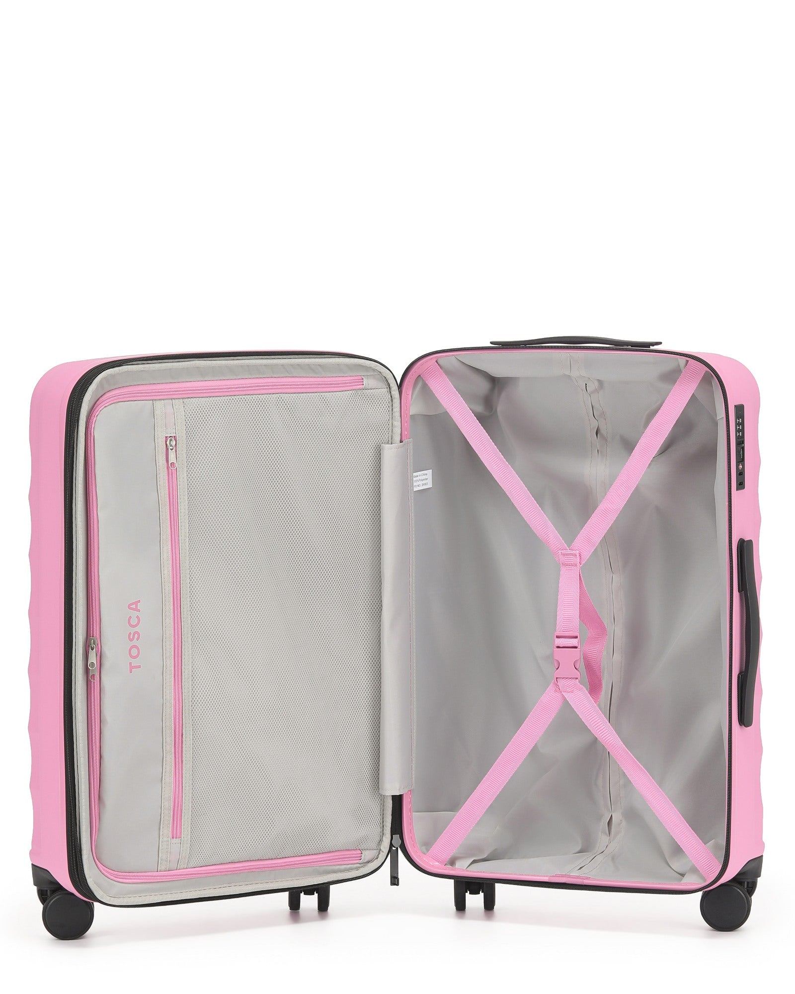 Tosca Interstellar 2.0 Expandable Hardside Medium Spinner Suitcase - 67cm - Fuchsia-3
