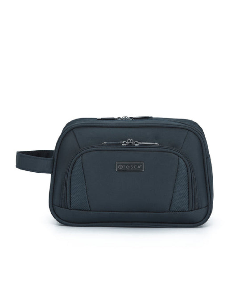 Tosca Oakmont Deluxe Travel Wetpack Toiletry Bag - Navy-2