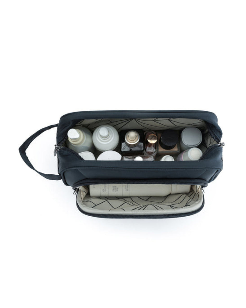 Tosca Oakmont Deluxe Travel Wetpack Toiletry Bag - Navy-3