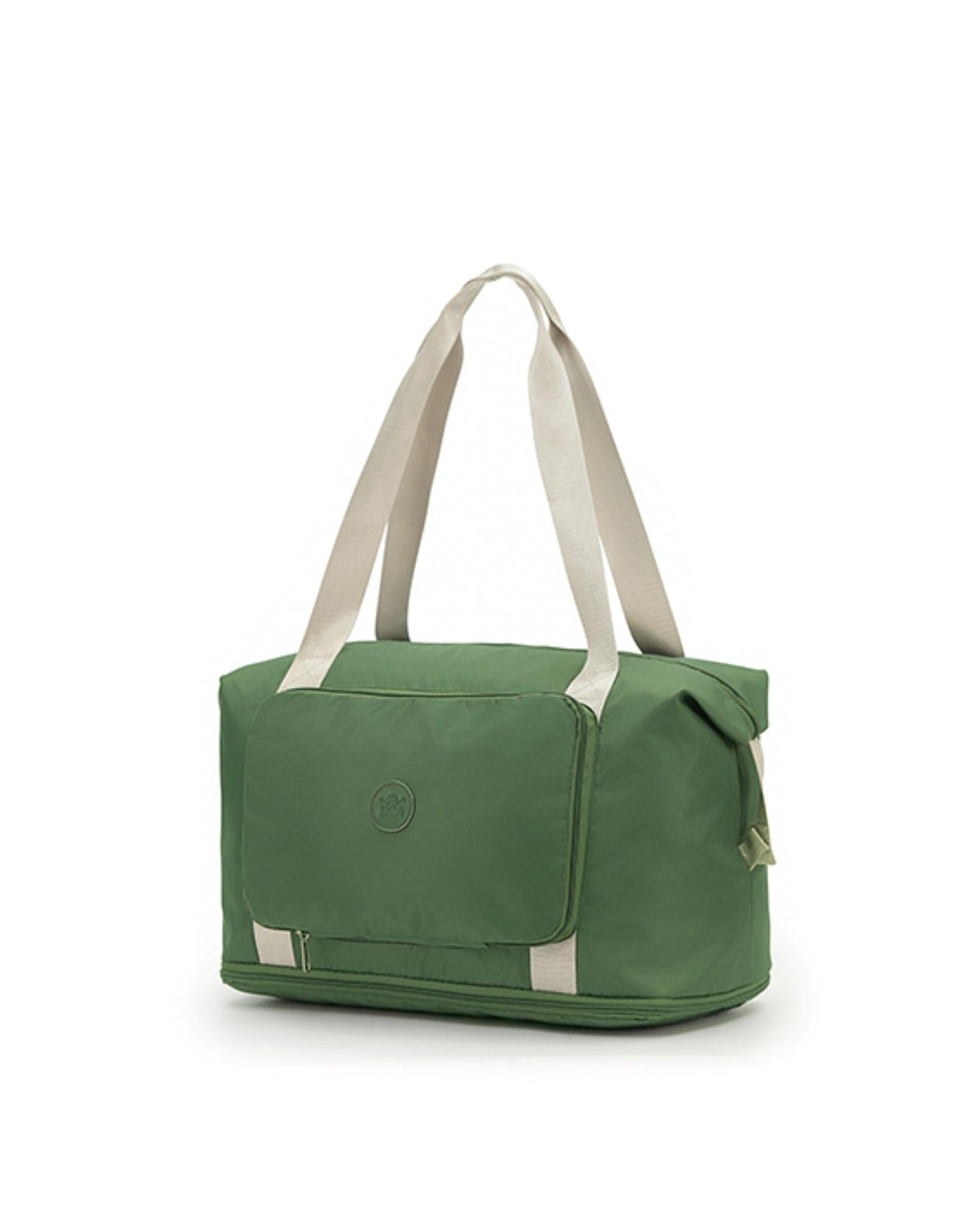 Tosca Foldable & Expandable Travel Tote - Khaki