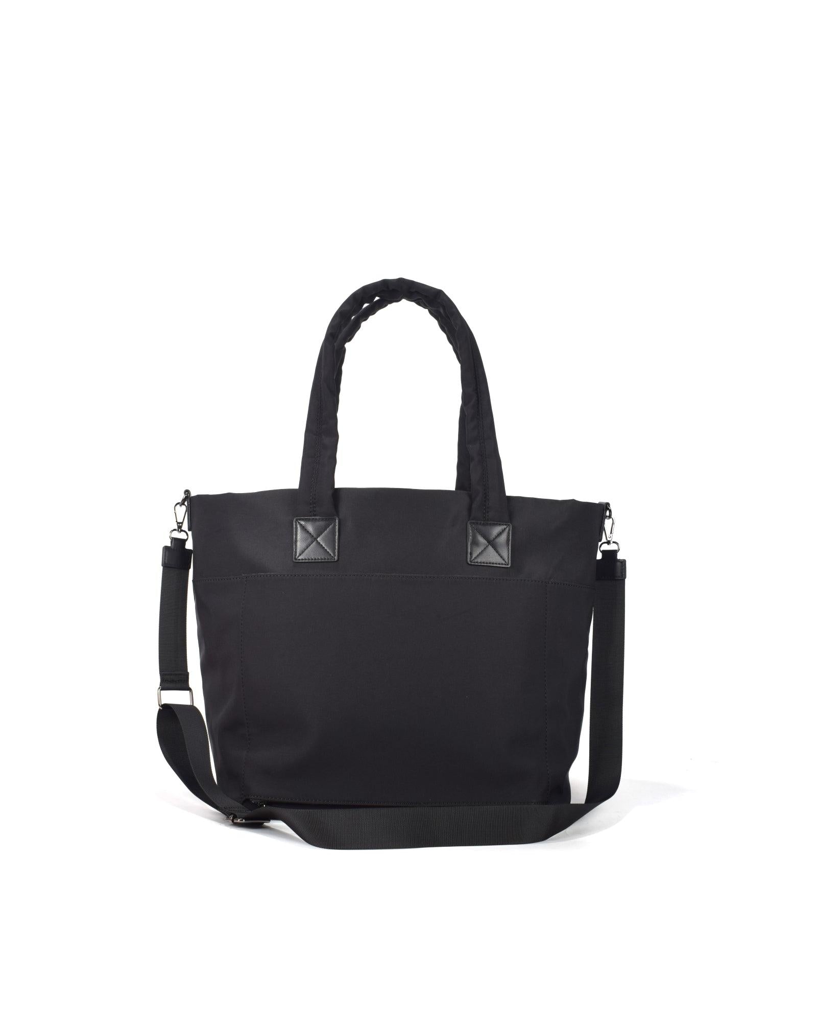 Tosca Metro Large Travel Tote Bag - Black Nylon