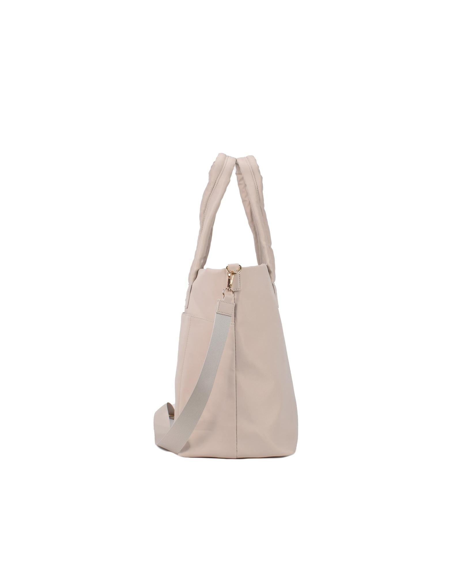 Tosca Metro Large Travel Tote Bag - Stone Nylon