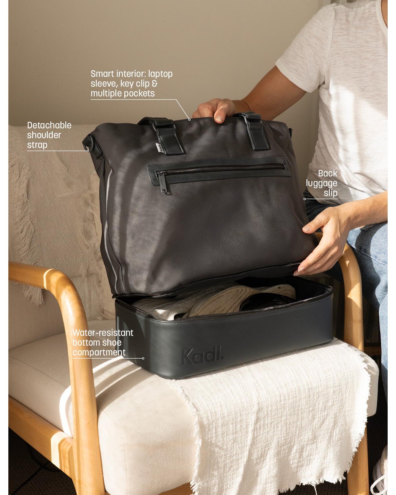 Kadi The Weekender - Charcoal Image 5