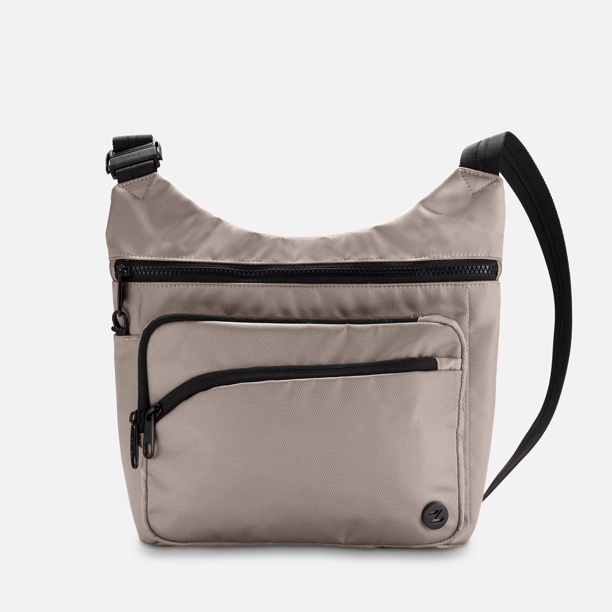 Zoomlite Aspen Anti-Theft Crossbody Organiser - Pebble