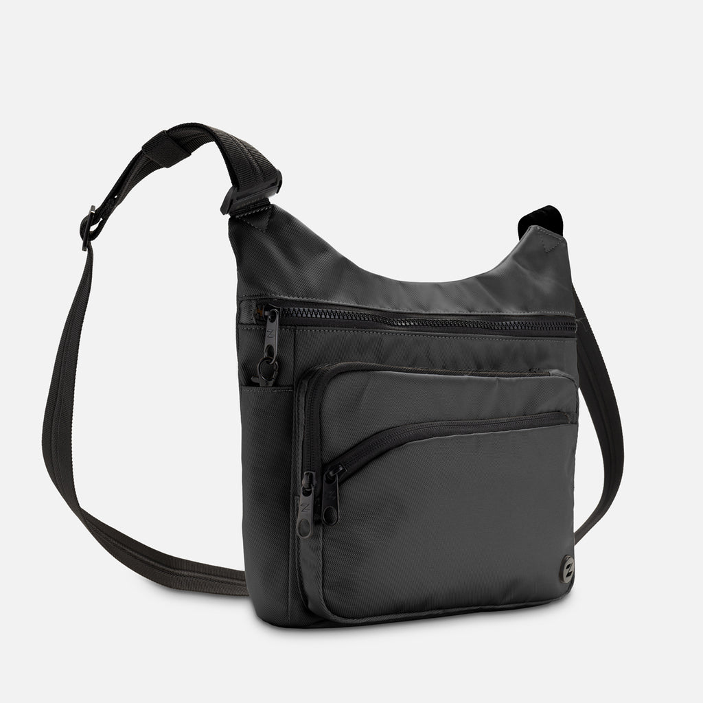 Zoomlite Aspen Anti-Theft Crossbody Organiser - Black