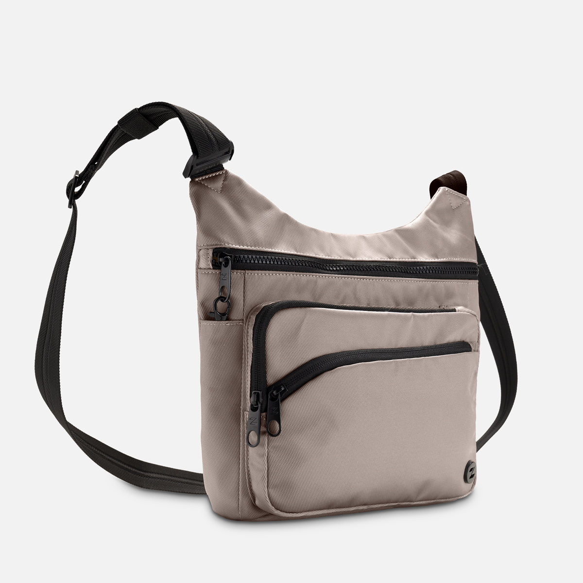 Zoomlite Aspen Anti-Theft Crossbody Organiser - Pebble