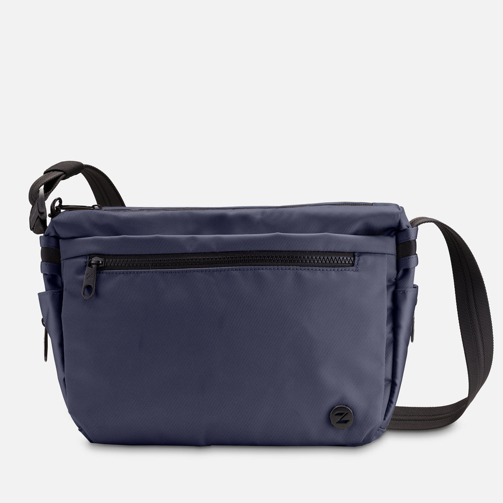 Zoomlite Florence Anti-Theft Crossbody Shoulder Bag - Navy