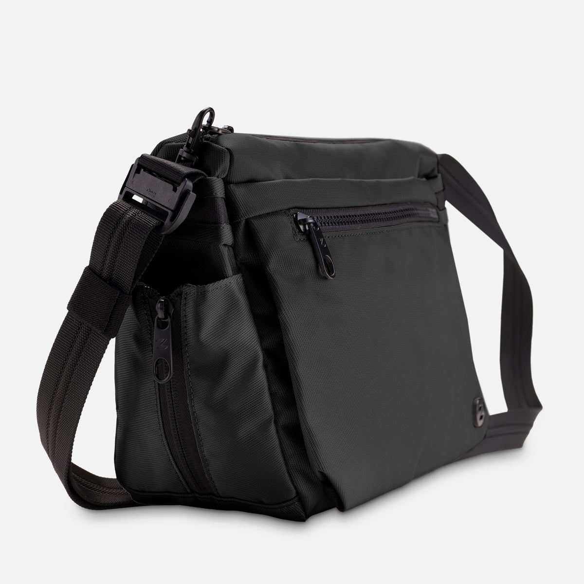 Zoomlite Florence Anti-Theft Crossbody Shoulder Bag - Black
