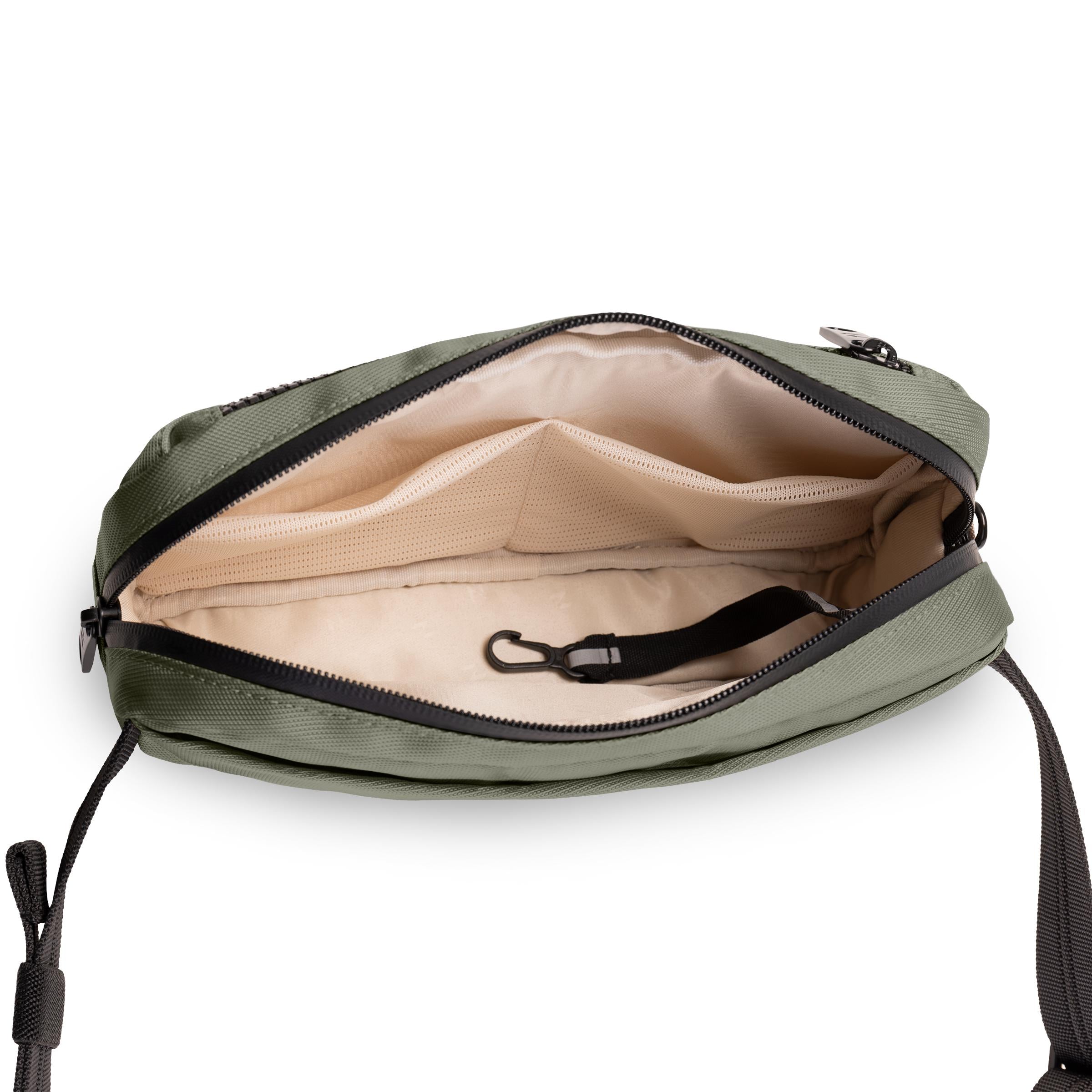 Zoomlite Go Sling Anti-Theft Crossbody - Olive