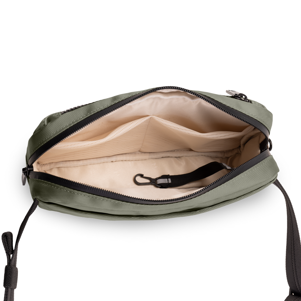 Zoomlite Go Sling Anti-Theft Crossbody - Olive
