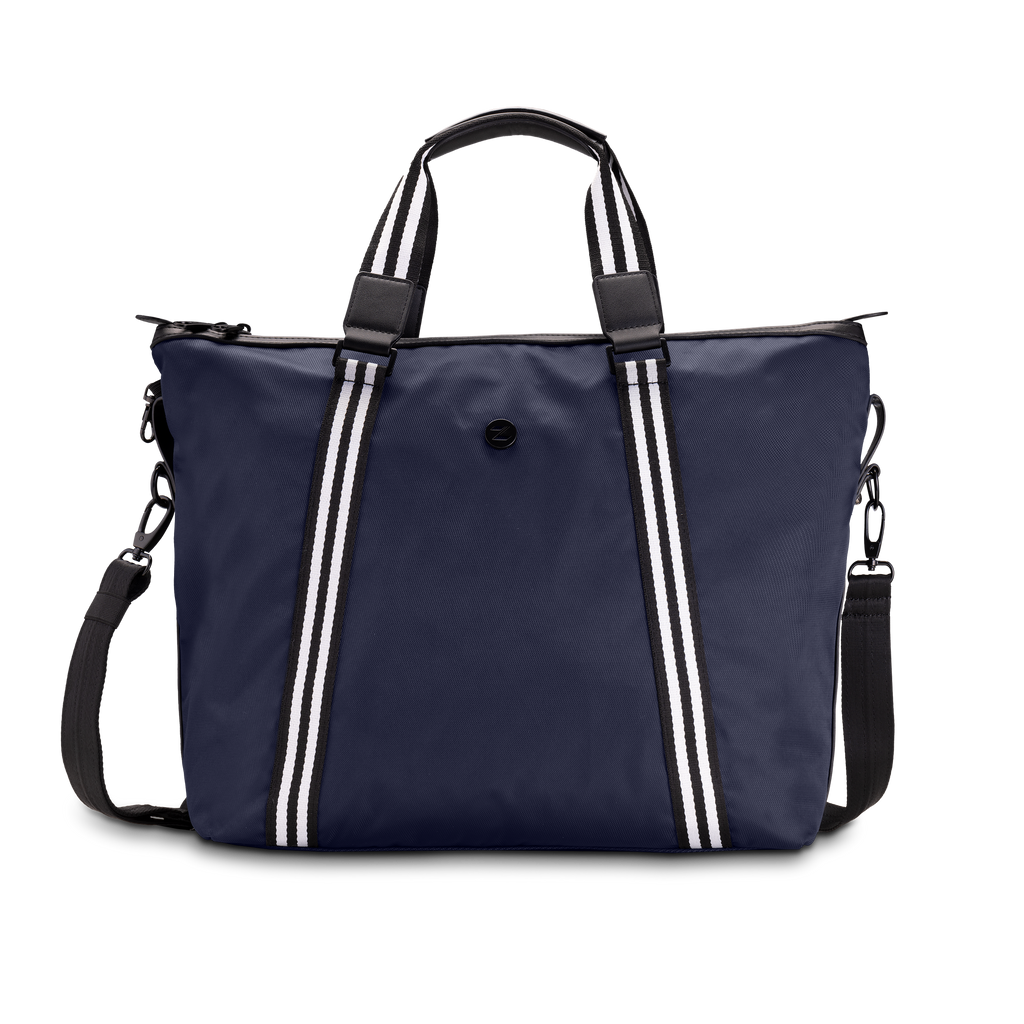 Zoomlite Brooklyn Anti-Theft Tote - Navy