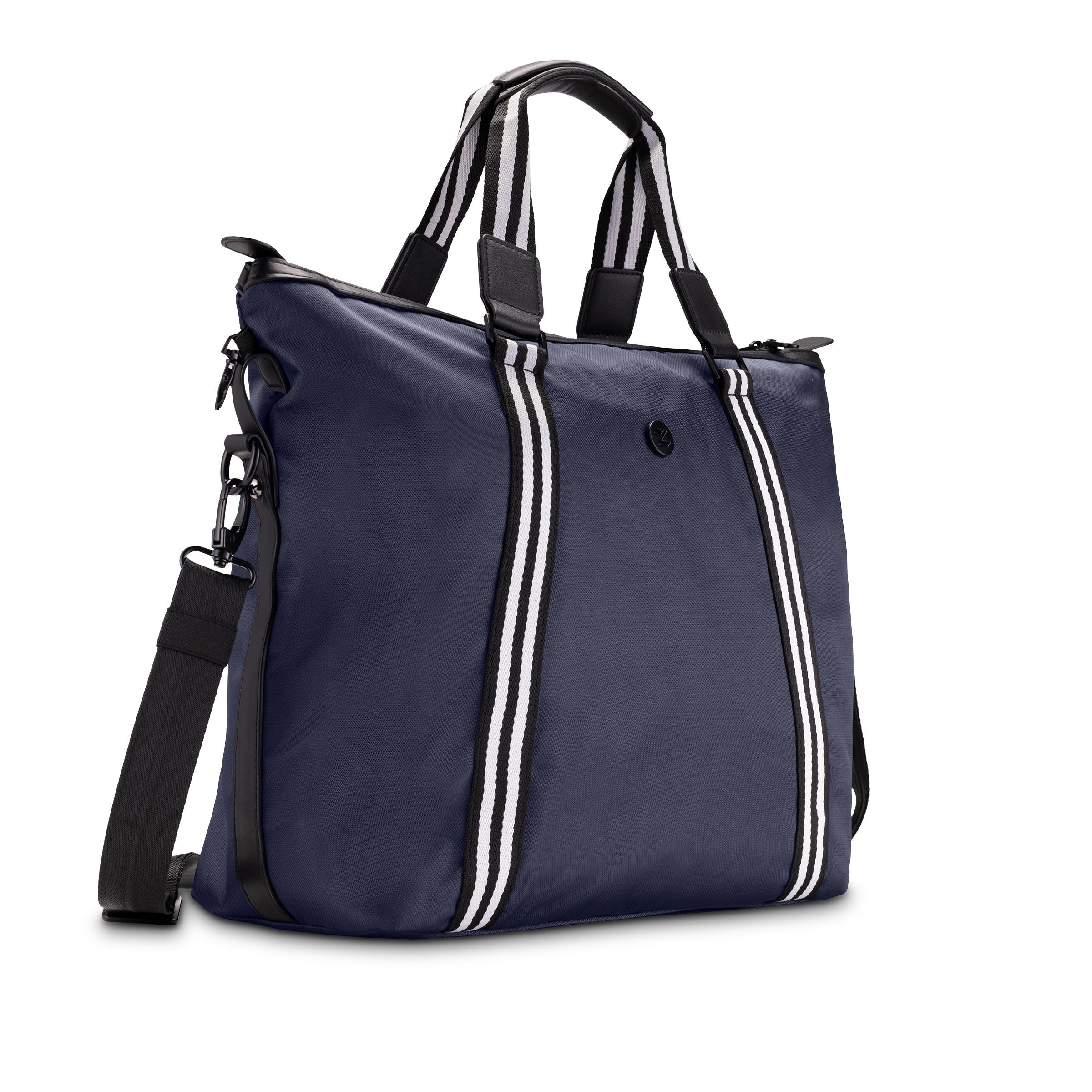 Zoomlite Brooklyn Anti-Theft Tote - Navy