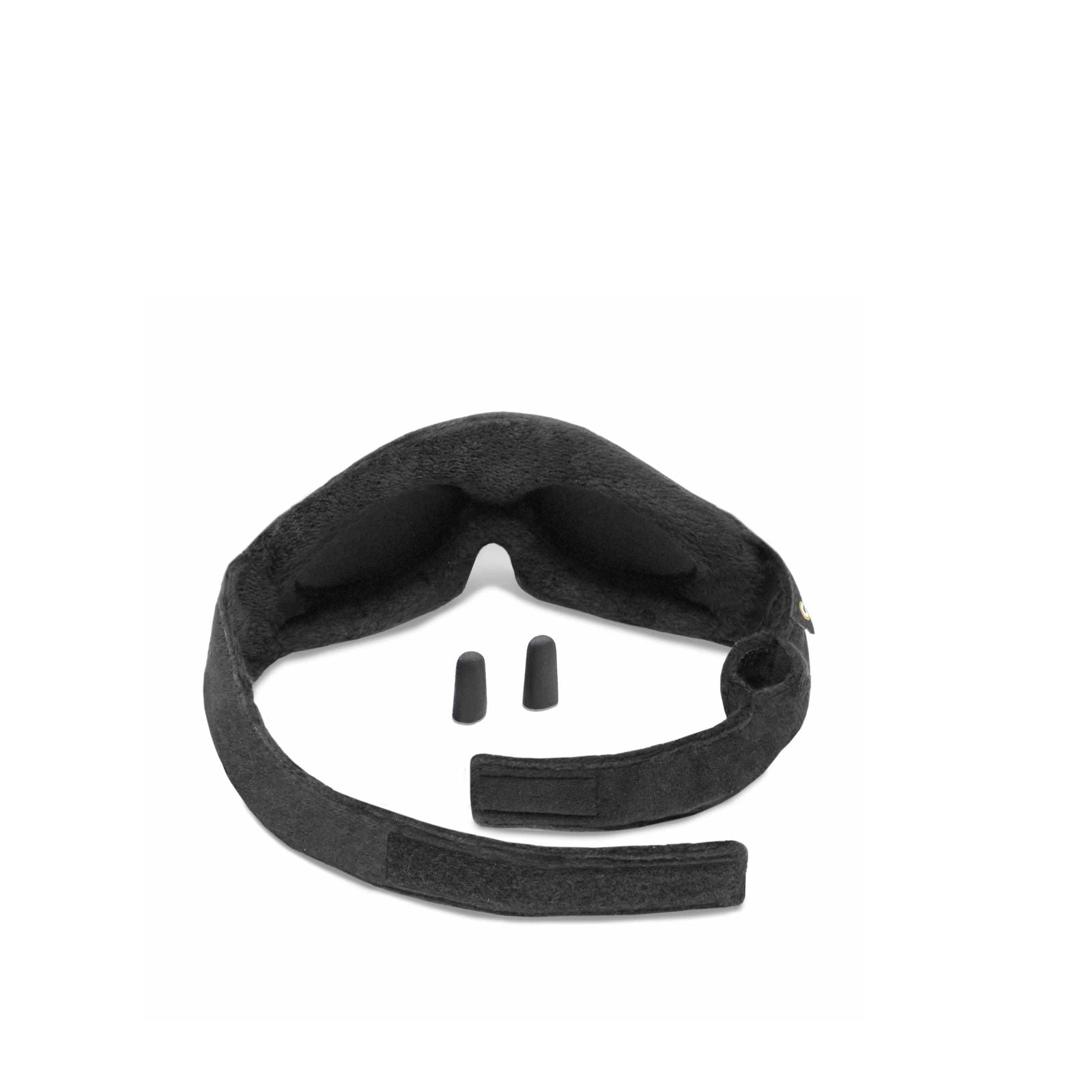 Cabeau Midnight Magic Travel Sleep Mask with Earplugs - Black