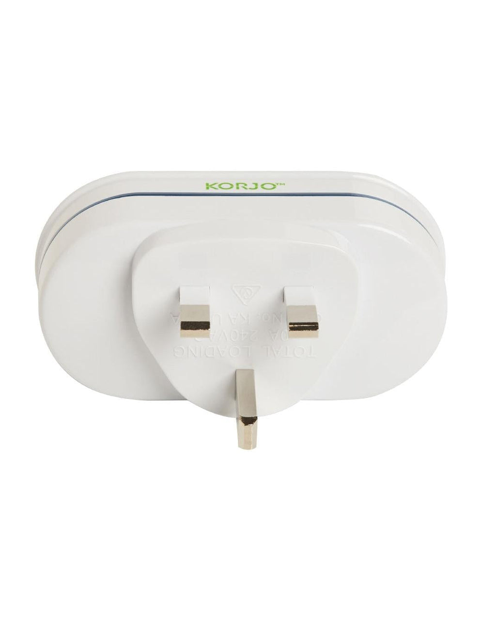 Korjo Double Travel Adaptor Plug - Aus to UK Image 3