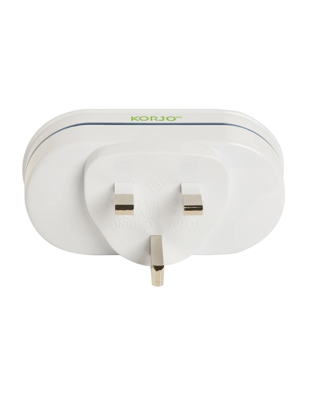 Korjo Double Travel Adaptor Plug - Aus to UK Image 3