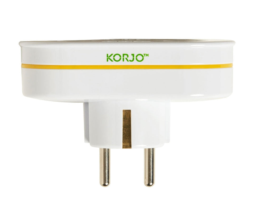 Korjo Double Travel Adaptor Plug - Aus to Europe