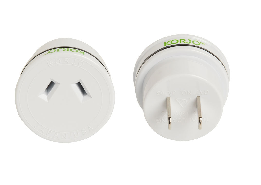 Korjo Travel Adaptor Plug - Aus to Japan / USA
