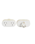 Korjo Double Travel Adaptor Plug - Aus to Europe Image 1