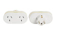 Korjo Double Travel Adaptor Plug - Aus to Europe