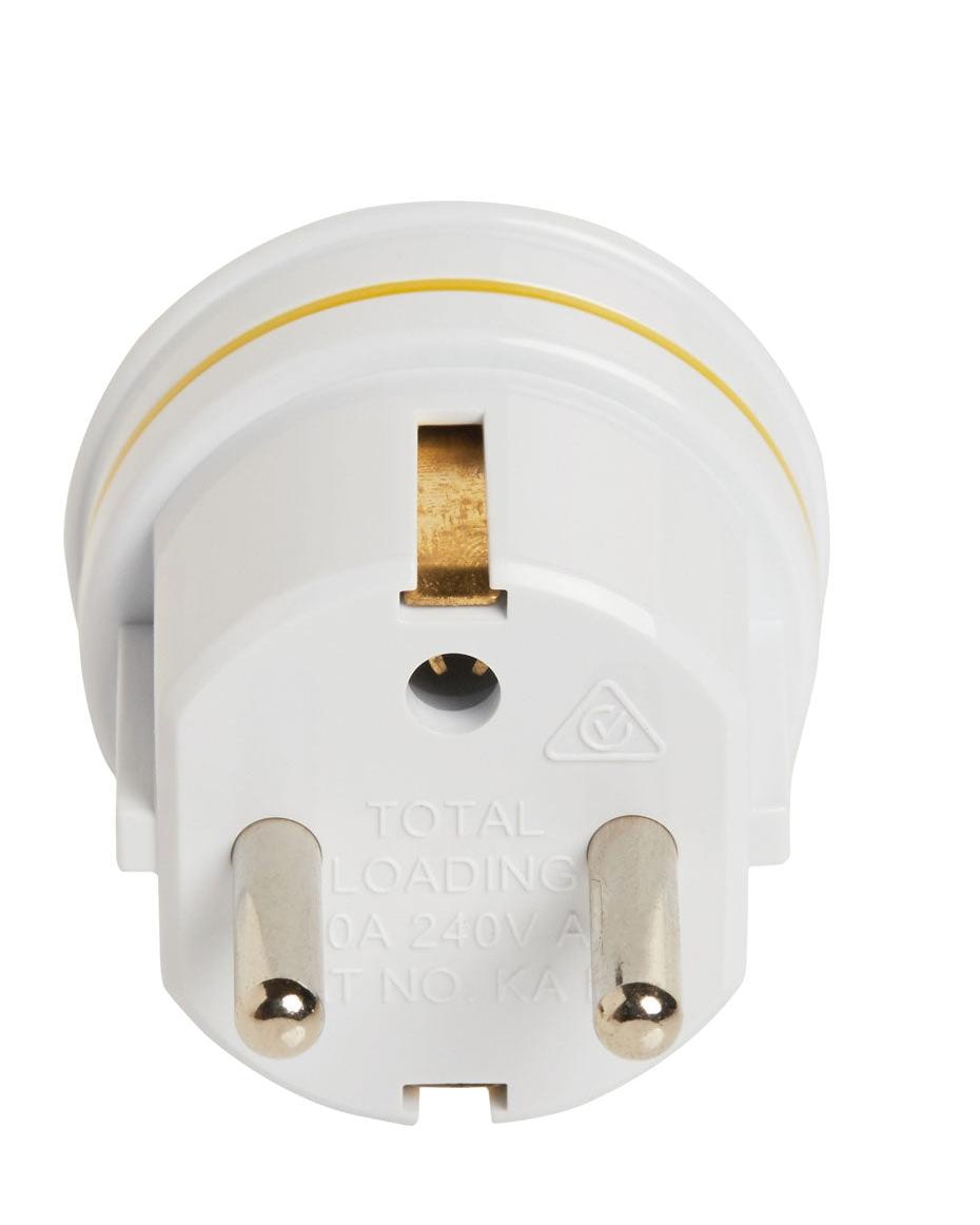 Korjo Travel Adaptor Plug - Aus to Europe Image 2
