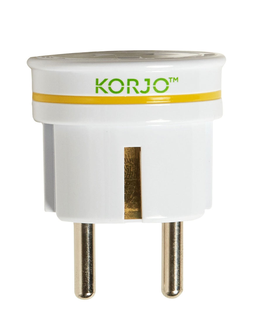 Korjo Travel Adaptor Plug - Aus to Europe