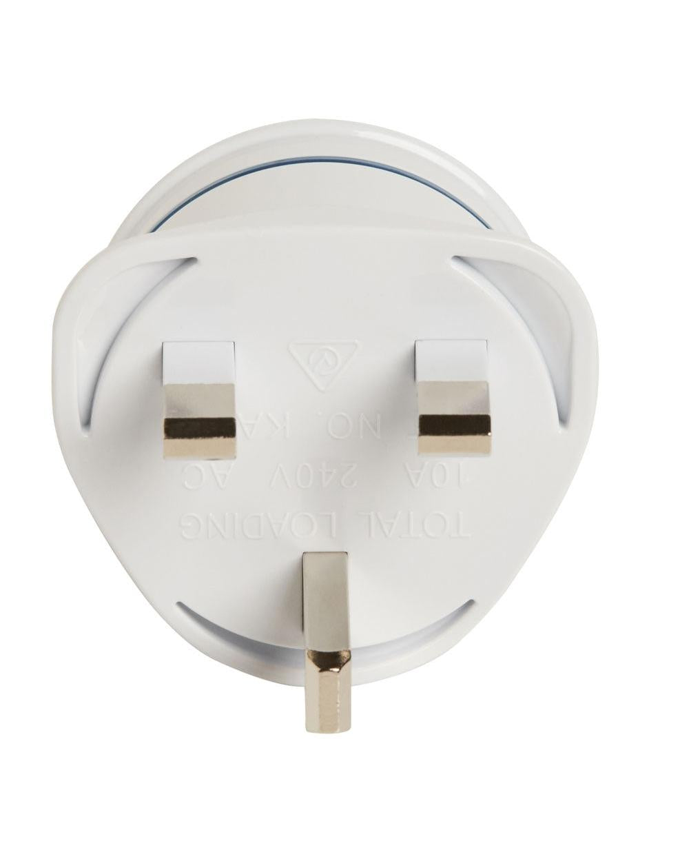 Korjo Travel Adaptor Plug - Aus to UK Image 2