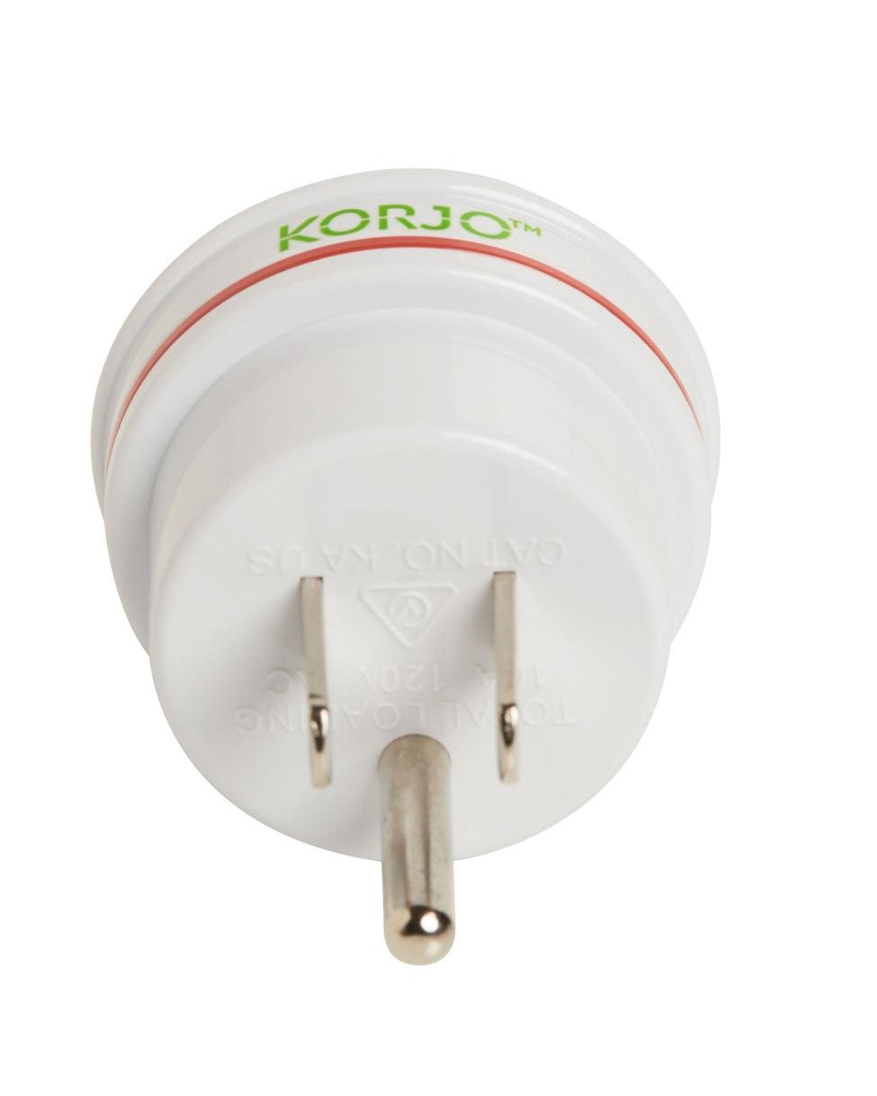 Korjo Travel Adaptor Plug - Aus to USA Image 2