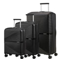 American Tourister Airconic Lightweight Hardside 3-Piece Spinner Luggage Set - Onyx Black