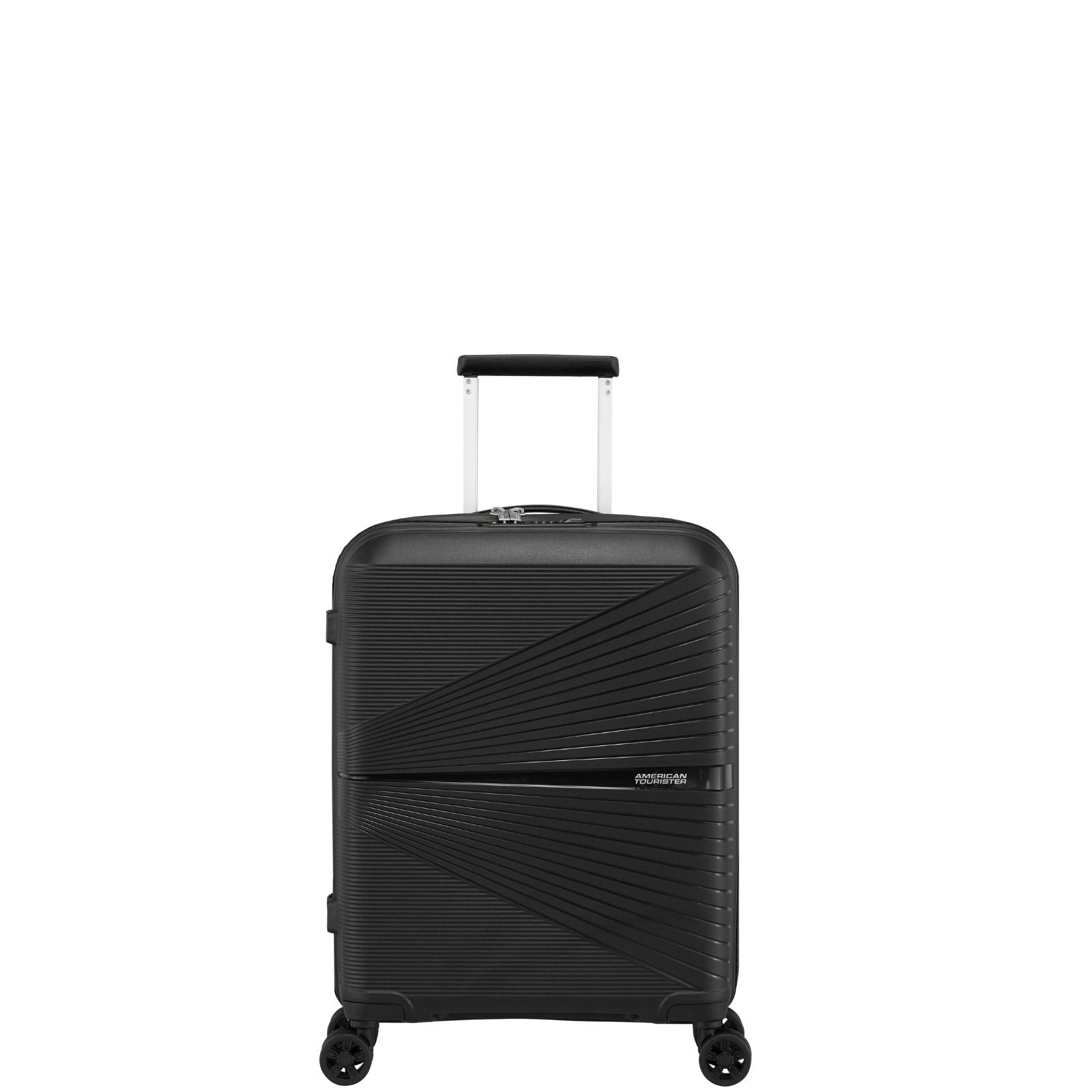 American Tourister Airconic Lightweight Hardside Carry-On Spinner Suitcase - 55cm - Onyx Black