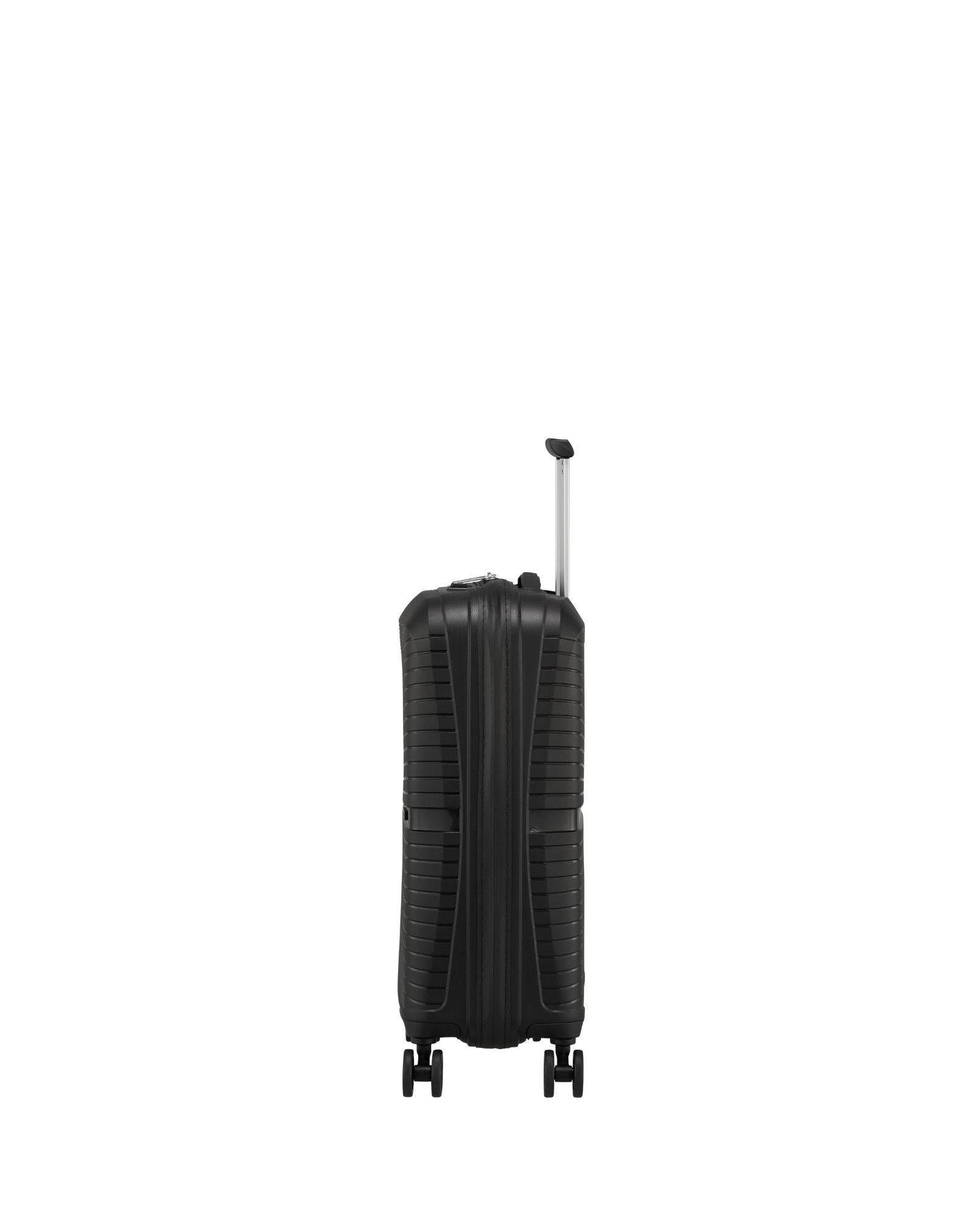 American Tourister Airconic Lightweight Hardside Carry-On Spinner Suitcase - 55cm - Onyx Black Right Image 8