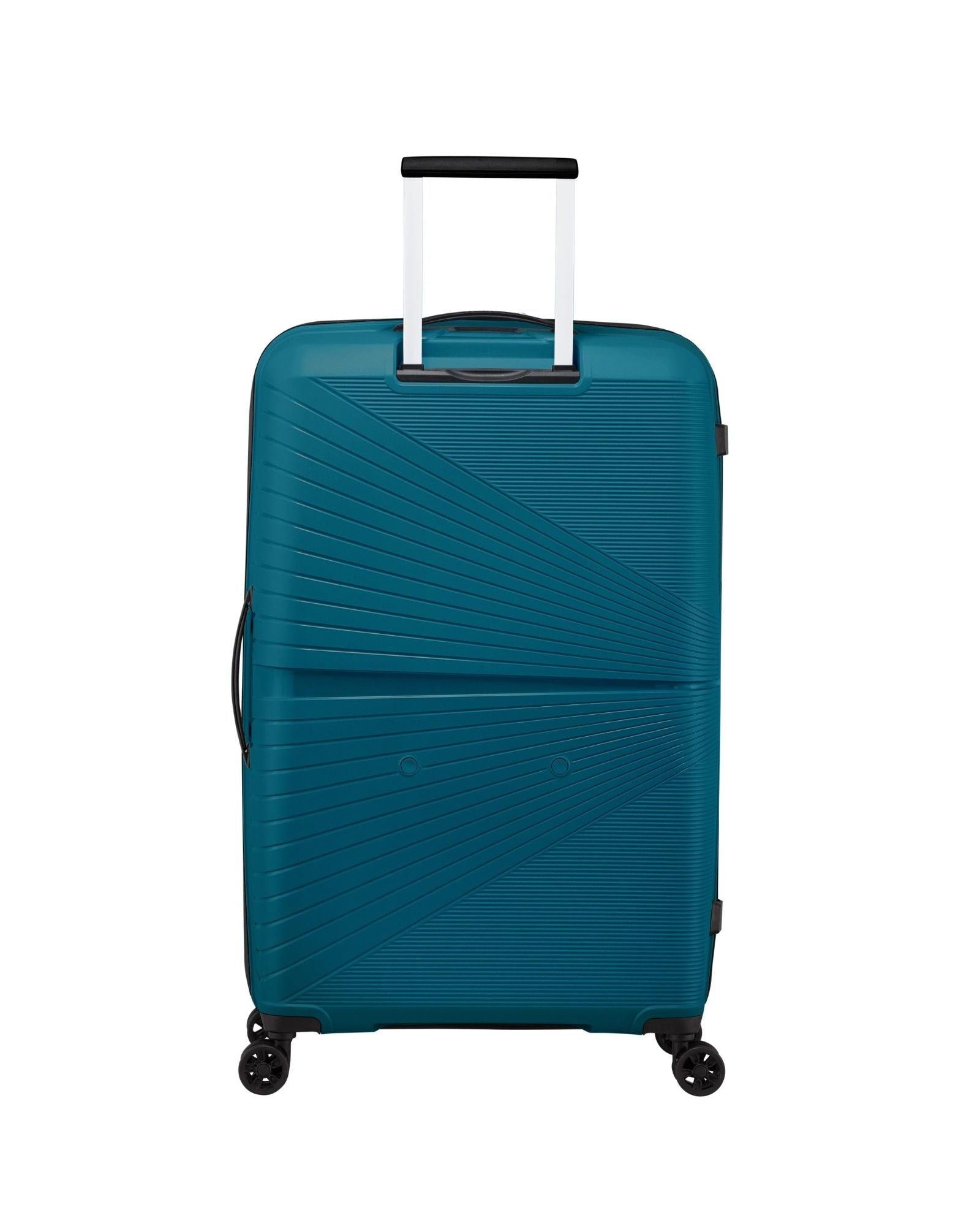 American Tourister Airconic Lightweight Hardside Large Spinner Suitcase - 77cm - Deep Ocean Back Image 3