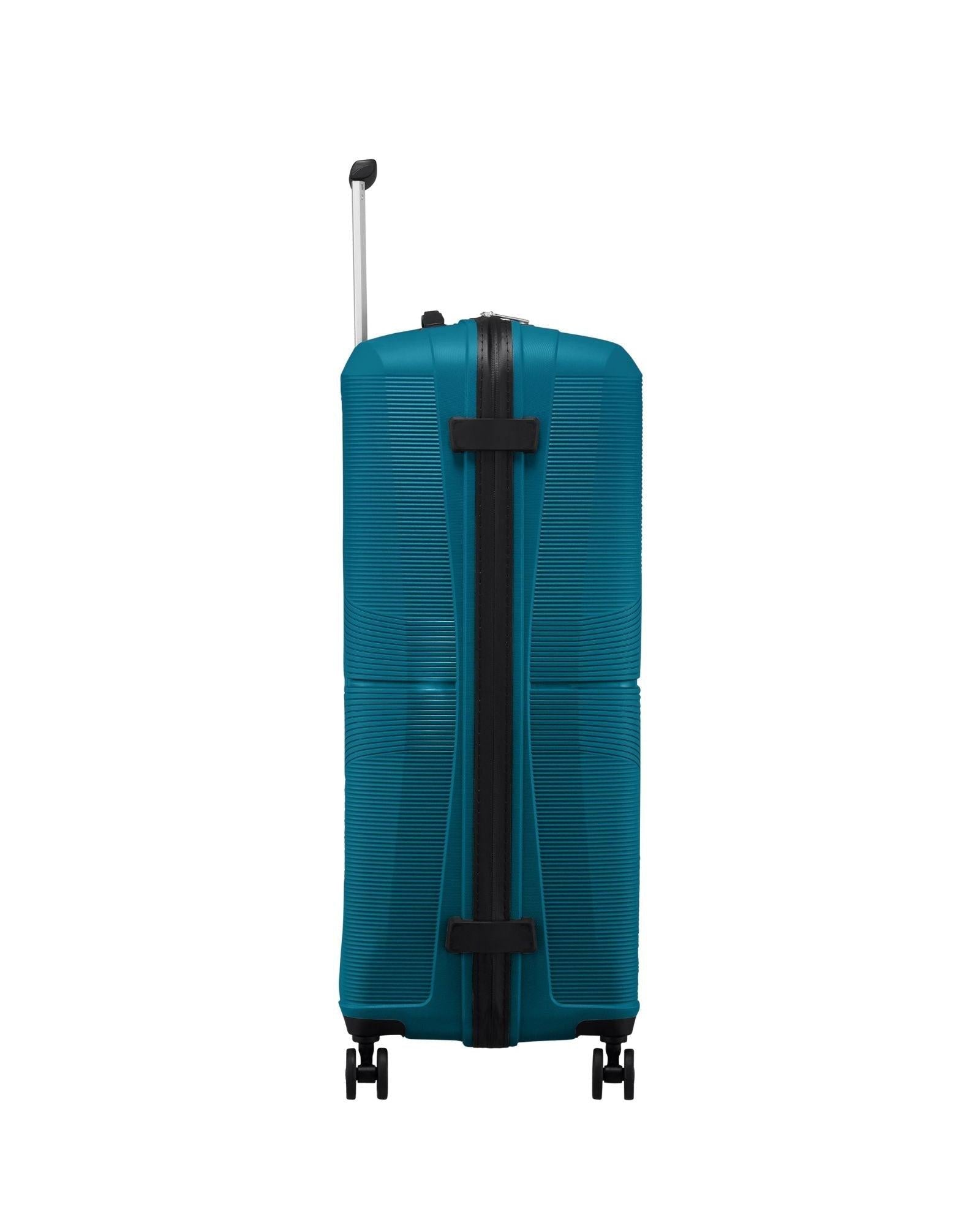 American Tourister Airconic Lightweight Hardside Large Spinner Suitcase - 77cm - Deep Ocean Right Image 7
