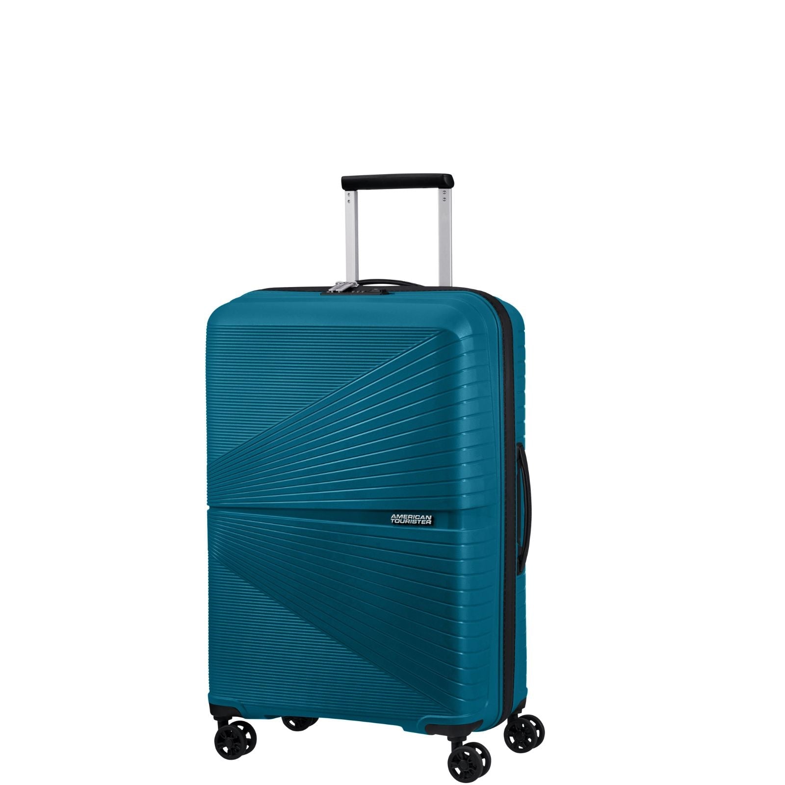 American Tourister Airconic Lightweight Hardside Medium Spinner Suitcase - 67cm - Deep Ocean