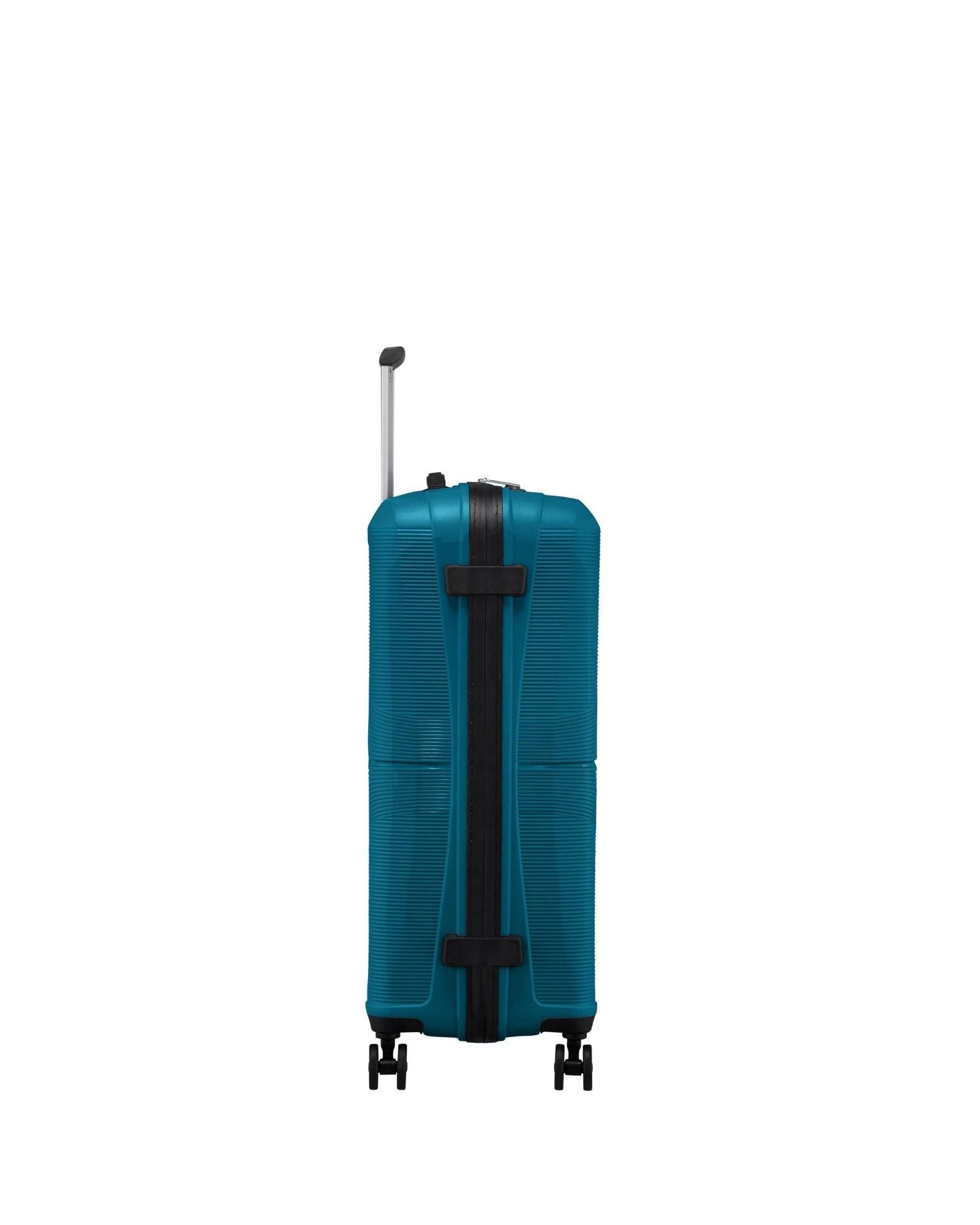 American Tourister Airconic Lightweight Hardside Medium Spinner Suitcase - 67cm - Deep Ocean Right Image 8