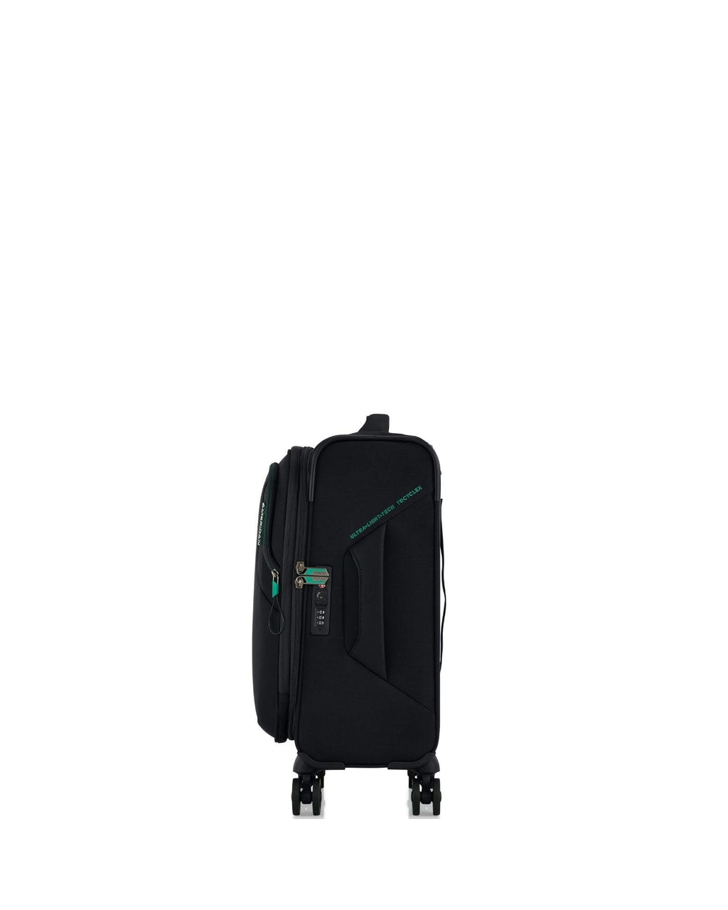 American Tourister Applite 5 Expandable Softside Carry-On Spinner Suitcase - 55cm - Black Image 9