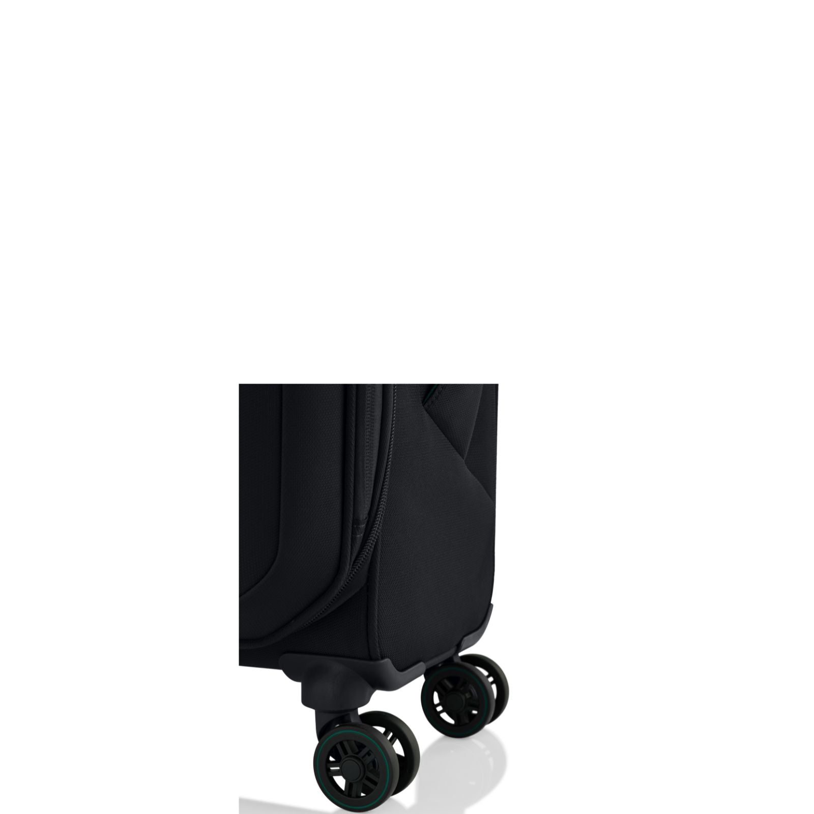 American Tourister Applite 5 Expandable Softside Carry-On Spinner Suitcase - 55cm - Black