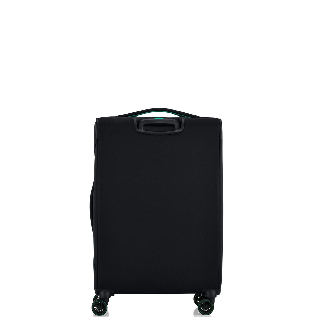 American Tourister Applite 5 Expandable Softside 3-Piece Spinner Luggage Set - Black