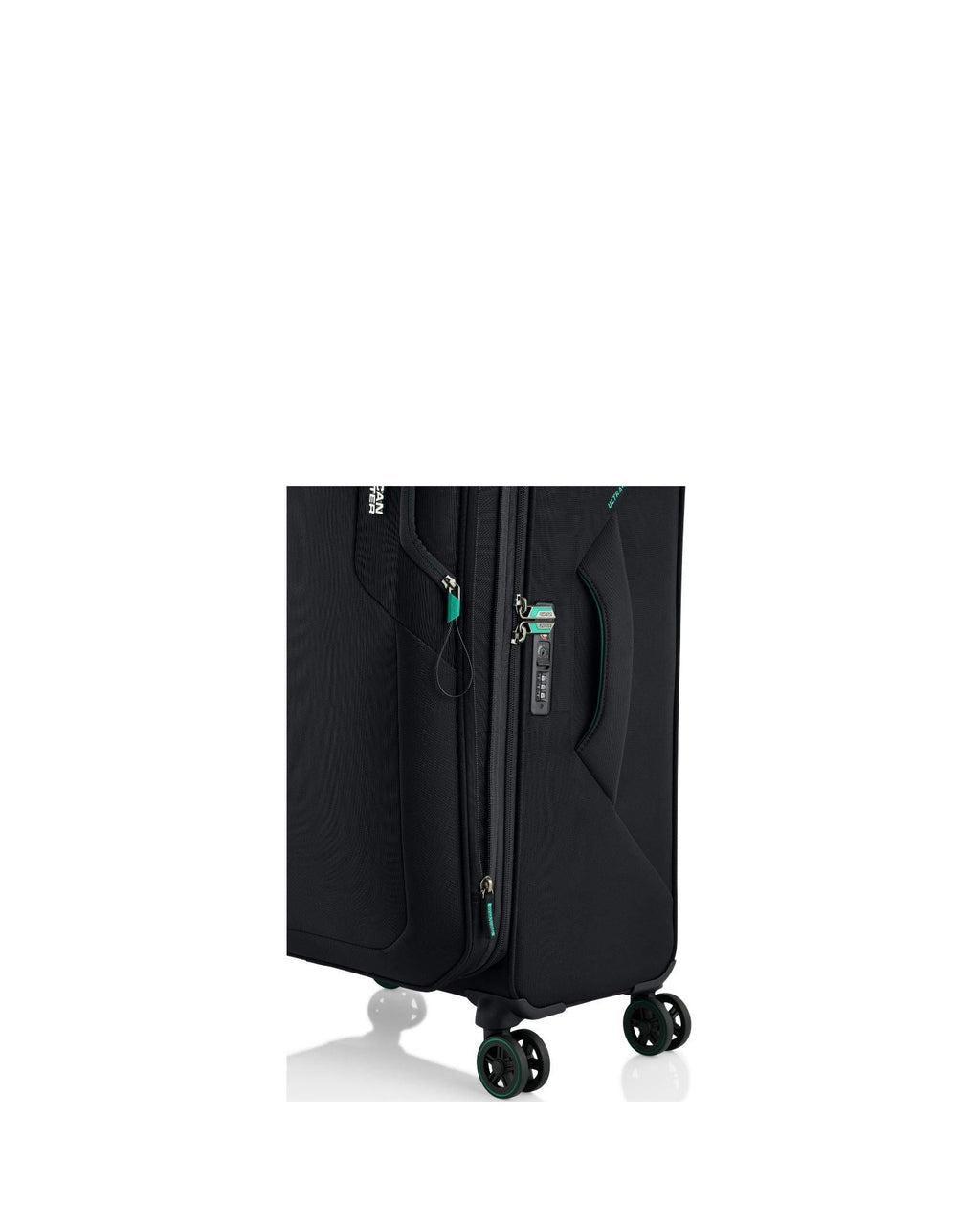 American Tourister Applite 5 Expandable Softside 3-Piece Spinner Luggage Set - Black Image 4