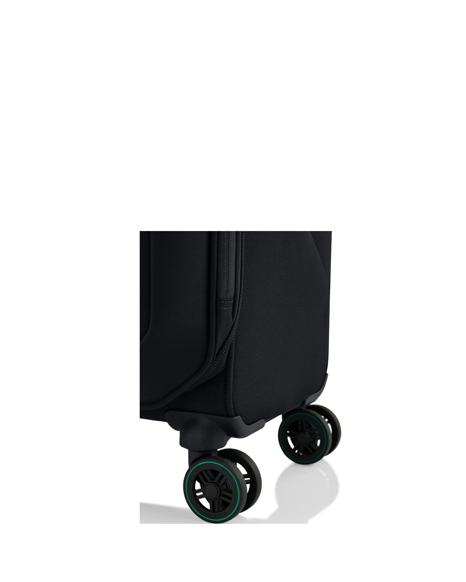 American Tourister Applite 5 Expandable Softside 3-Piece Spinner Luggage Set - Black Image 5