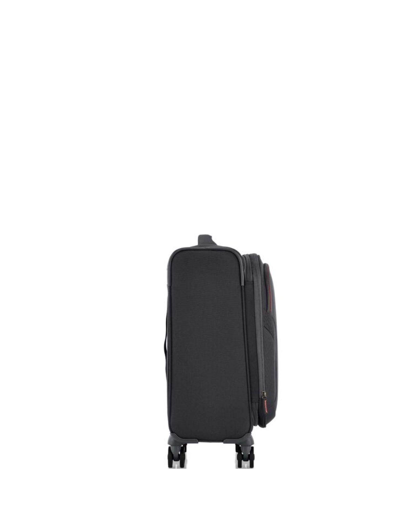 American Tourister Applite 5 Expandable Softside Carry-On Spinner Suitcase - 55cm - Grey Image 6