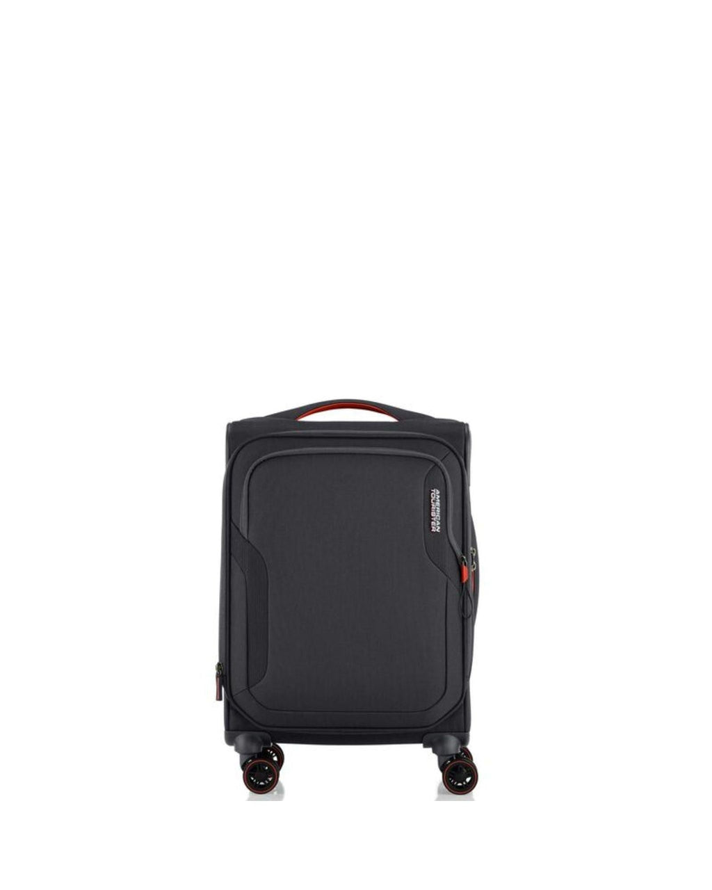 American Tourister Applite 5 Expandable Softside Carry-On Spinner Suitcase - 55cm - Grey Front Image 3