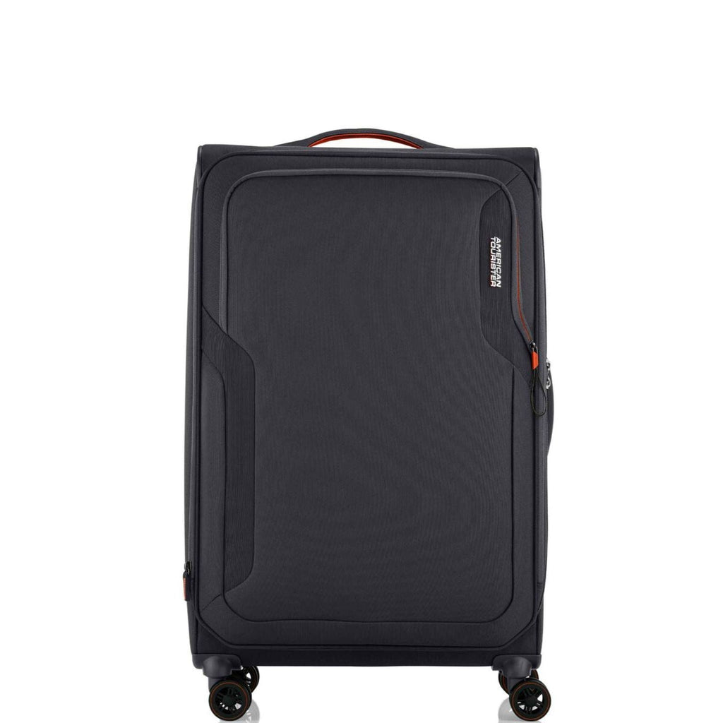 American Tourister Applite 5 Expandable Softside Large Spinner Suitcase - 82cm - Grey