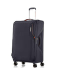 American Tourister Applite 5 Expandable Softside Large Spinner Suitcase - 82cm - Grey Front Right Image 1